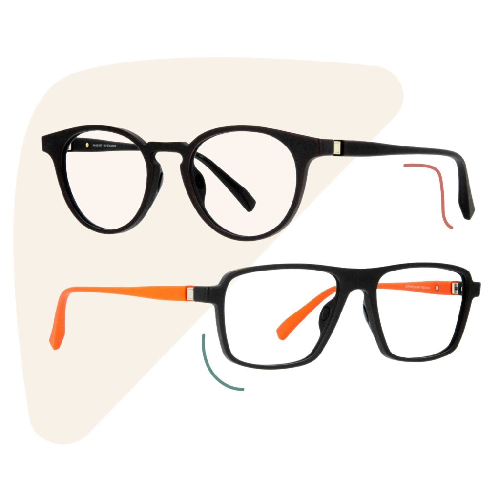Sobres, les lunettes 3D de Millésimes sont très solides et confortables. À retrouver à Rennes.